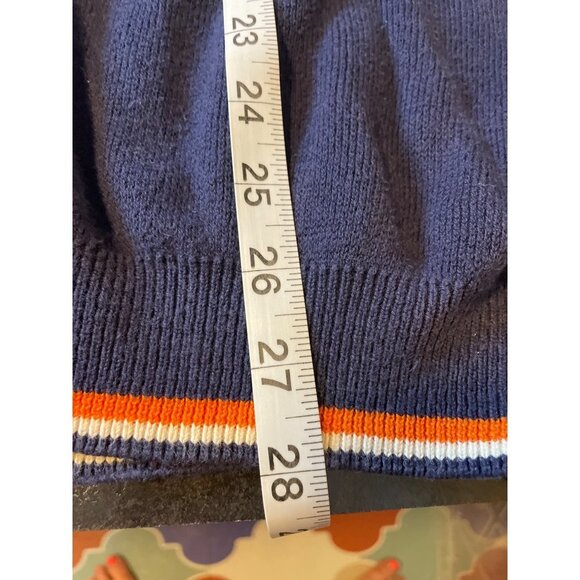 Vintage Tundra Florida Gators Pullover Knit Navy Long Sleeve Half Zip Sweater - Picture 8 of 10
